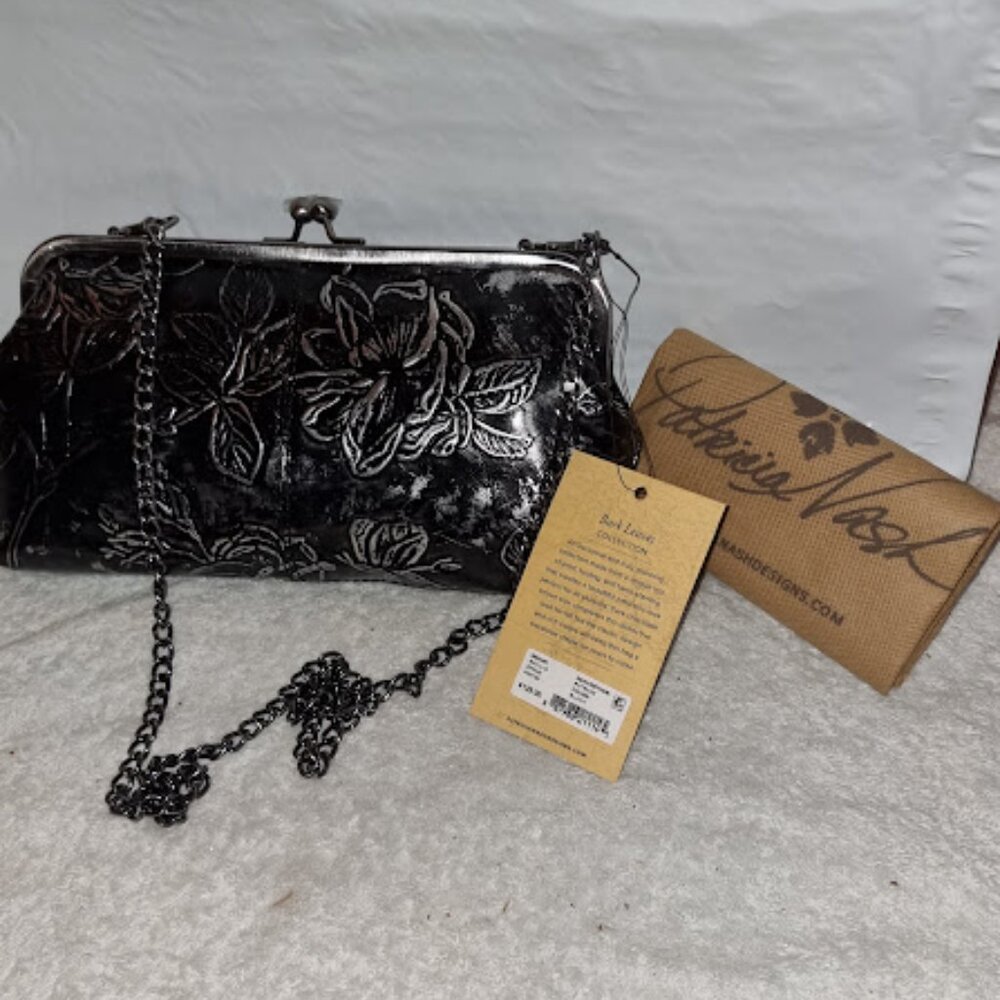 Patricia Nash Clutch Cross Body New with Tag, Dust Bag, card slots